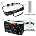 thumbnail image 4 of Motorcycle Reusable Large Capacity Foldable Grocery Bags and Shopping Baskets made with Oxford Cloth, 4 of 7