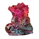thumbnail image 3 of Estatua de dragón chino, dragones de cristal, figura familiar, decoración, arte para atraer riqueza multicolor, 3 of 9