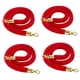 thumbnail image 1 of Cuerdas de poste de terciopelo 150 cm/59 pulgadas 4x Rojo perfecl, 1 of 8