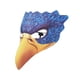 thumbnail image 1 of Cubierta de cara de Halloween, nariz larga, pico de pájaro, cubierta de boca de media cara, accesorios de disfraces de Halloween para fiesta de disfraces (azul), 1 of 5