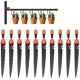 thumbnail image 1 of 10 uds, rociadores automáticos por goteo, Micro rociador, sistema de riego ajustable, Kit de riego, rociadores de jardín vegetal, desarrollo de plantas kaili Sencillez, 1 of 5