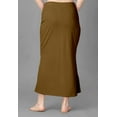 thumbnail image 3 of Trendmalls Lycra Spendex Saree Shapewear Petticoat for Women-P01-Brown, 3 of 6