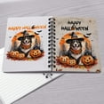 thumbnail image 4 of Happy Halloween Border Collie Witches Hat Pumpkin Carving Spiral Bound Journal Borders Dog Lovers Gifts Idea 5x7in Spiral Notebook - 02019, 4 of 5
