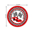thumbnail image 2 of Race Car Party Favor Stickers - 40 Favor Bag Stickers - Race Car Thank You Tag - Race Car Party Supplies - Indy Party Decorations - Stickers B, 2 of 2