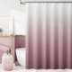 thumbnail image 1 of Cortina de Ducha Jinchan Ombre Malva Impermeable 180x180 cm con Ganchos, 1 of 9