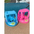 thumbnail image 4 of Inflatable Water Bell Handle Children's Sunshade Seat Ring Summer Swimming Canopy（blue）, 4 of 4