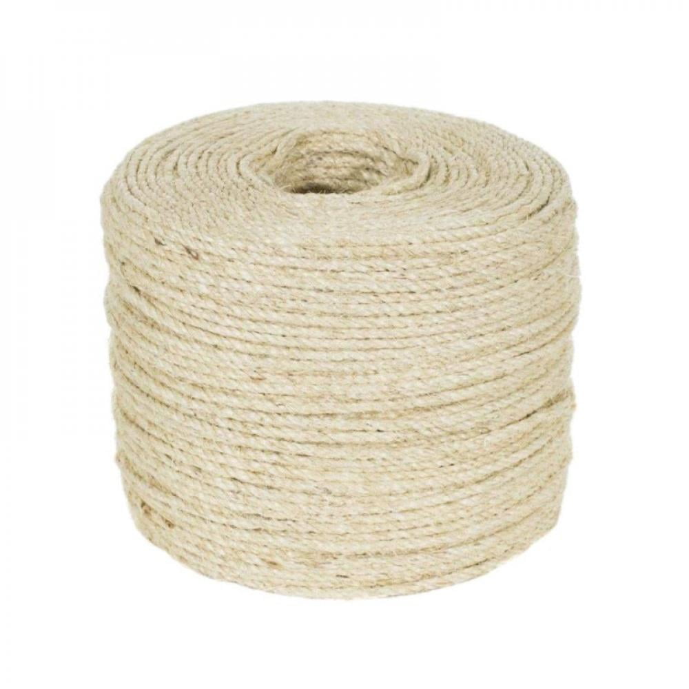 Paracord Planet 1/4-Inch by 100-Feet Twisted Sisal Rope 