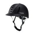 thumbnail image 3 of Casco de equitación para hombre y mujer, moderno y de verano, ajustable. Flor de carbono negro, 3 of 9