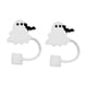 thumbnail image 2 of 2 piezas de adornos para pajitas, accesorios para vasos, reutilizables, regalo de Halloween, divertido para fiestas Murciélago, 2 of 9