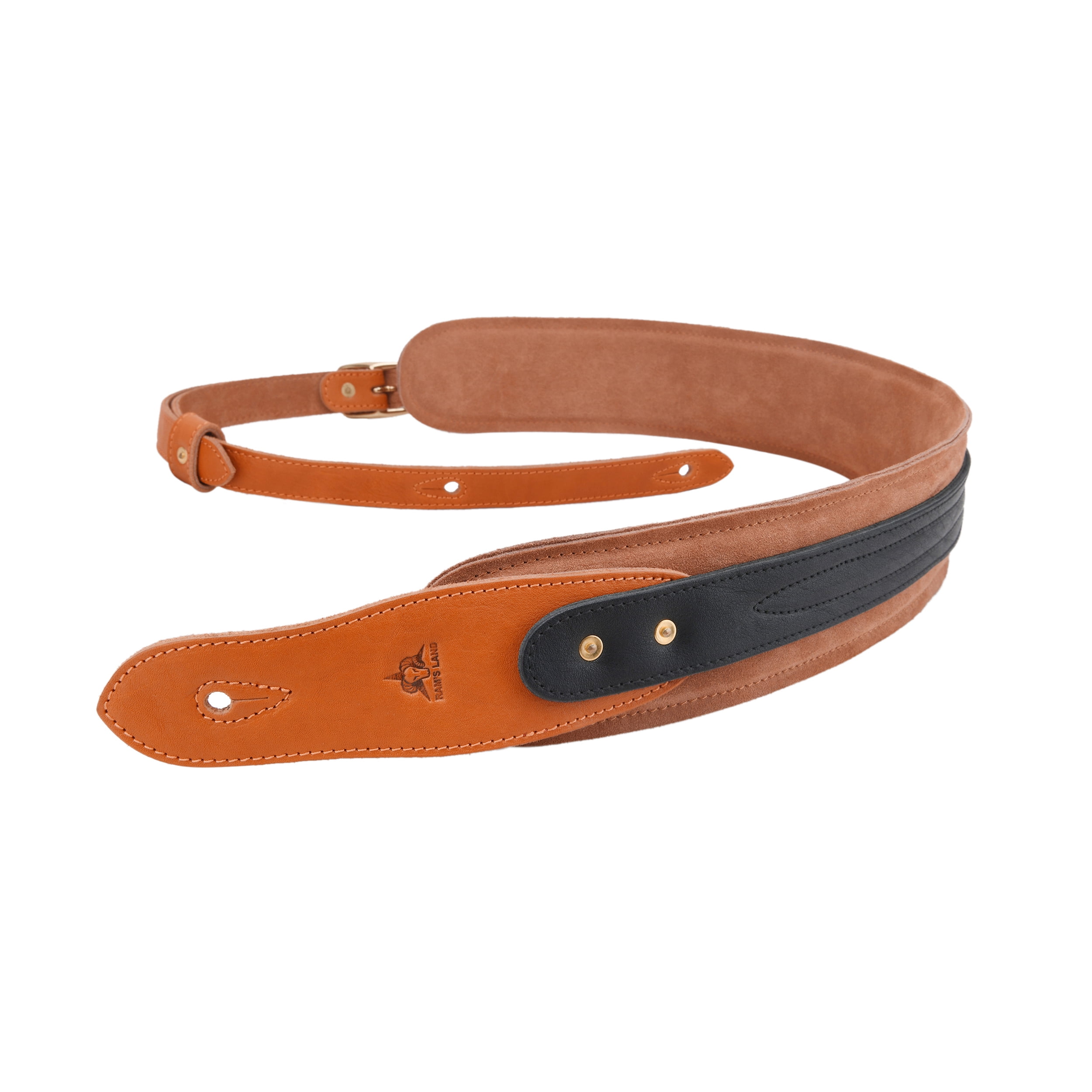 3" Wide Leather Guitar Strap Western Series for Electric, Acoustic ,Bass Guitars
