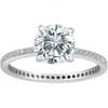 Majestic Micropave Cz Solitaire Eternity