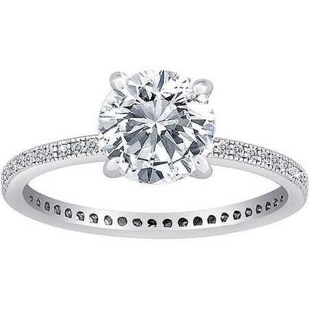 Majestic Micropave Cz Solitaire Eternity