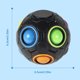 thumbnail image 2 of Muyoka Rainbow Puzzle Ball con 11 colores Magic Rainbow Ball 3D Speed Cube Ball Alivio del estrés Top Rainbow Ball Desarrollo sensorial Puzzle Ball para niños adultos Muyoka Hogar, 2 of 6