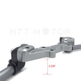 thumbnail image 5 of HTTMT- New Clip-On Adapter Plate Handlebars Set For Yamaha MT-07 FZ-07 2014-2017 Black, 5 of 7