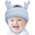 thumbnail image 1 of Casco protector ajustable para bebé de 3 a 36 meses azul, 1 of 5