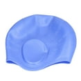 thumbnail image 1 of Unisex Swim  With Ear Protection,Comfortable Flexible Stretchable Silicone Swim Hat For Diving, 1 of 8