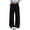 Black #30, variant on WULMLEO Women’s Elastic Gathered High Waist Wide Leg Sweatpants, No Drawstring Loose Full Length Straight Palazzo Casual Lounge Athletic Trousers Black S