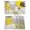 Yellow, variant on Yellow Gray Block Placemats Set of 4 Abstract Art Place Mats Table Mats Kitchen Dining Home Outdoor Party Table Decoration