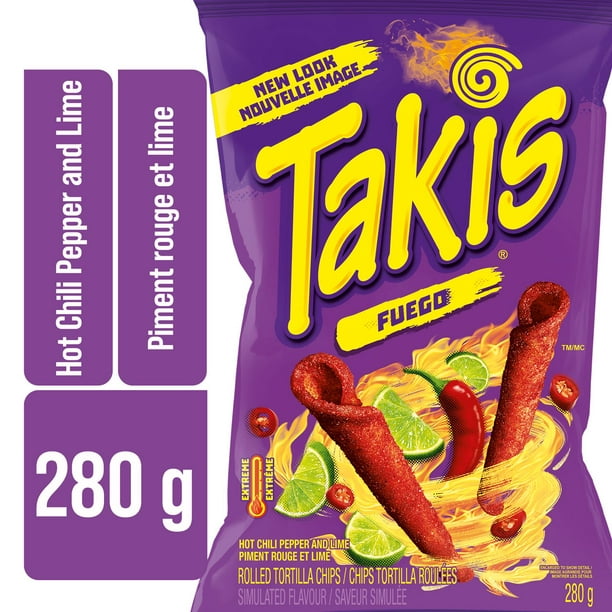 Takis Tortilla Chips Hot Chili Pepper