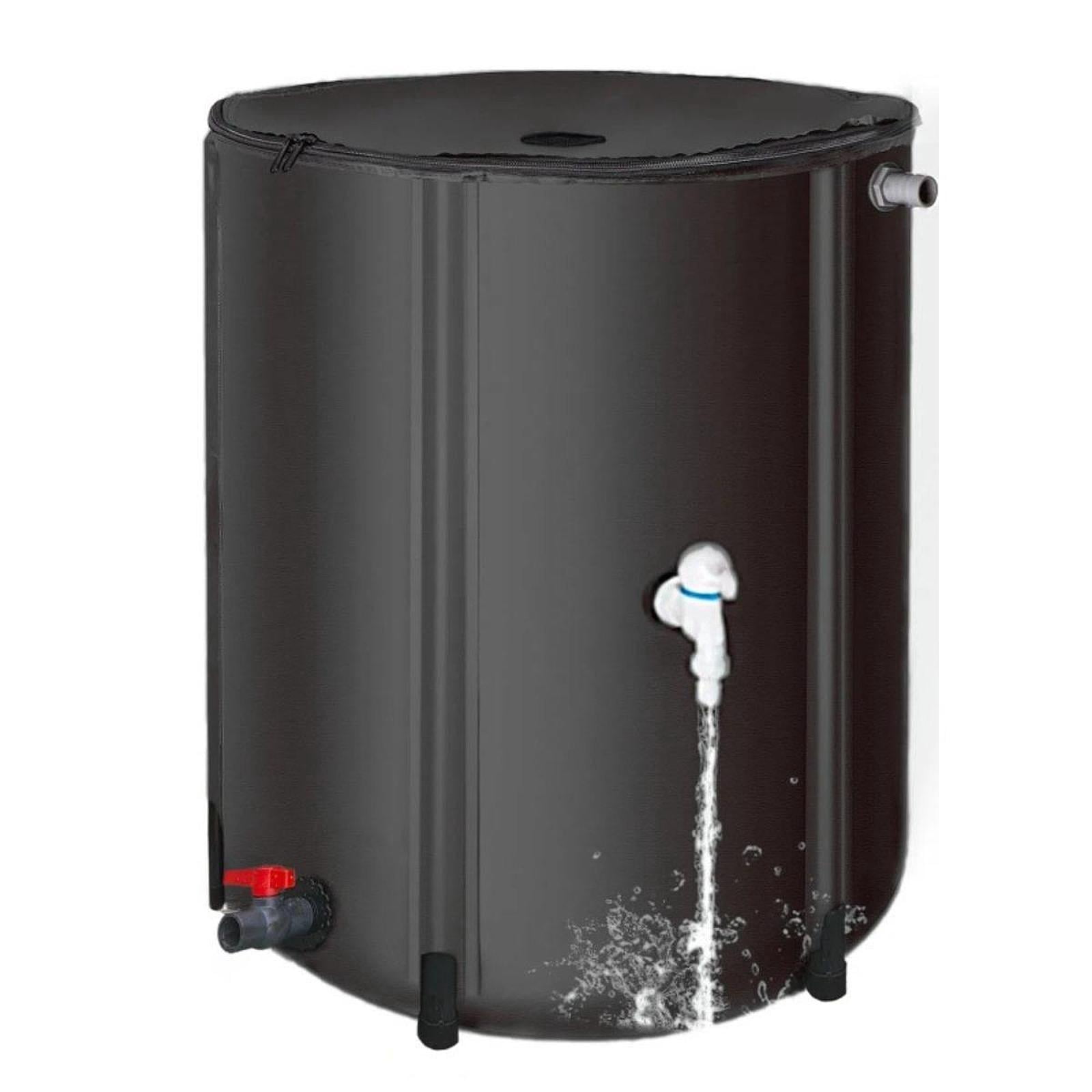 Fzaqwen Folding Rain Water Catching System Portable Rain Barrel 200 Liters Water Storage