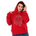thumbnail image 3 of Massachusetts Mass Pride Retro Emblem Unisex Plus Fleece Graphic Hoodie Brisco Brands 2X, 3 of 5