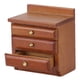 thumbnail image 3 of Muebles Para Casa De Muñecas, Artesanía, Mesitas De Noche Para Casa De Muñecas, Hechas A Mano De Madera Sin Rebabas Para Entretenimiento, 3 of 7