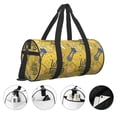 thumbnail image 3 of Fotbe White Wine Seamless Bolsa Deportiva de Lona Plegable con Estampado, Bolsa de Gimnasio con Bolsillo Seco/Húmedo, Bolsa de Viaje Ultraligera de Gran Capacidad, 3 of 6