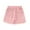Pink, variant on Bainana Little Girls Shorts Solid Color Elastic Waist Wide Leg Tassel Shorts Retro Loose Casual Summer Kids Jeans Pink Size 5-7 Years