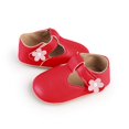 thumbnail image 6 of Yoyauz Baby Girl Mary Jane Shoes Anti Slip Rubber Sole Ballet Slippers Princess Dress Wedding Shoes Newborn Kids Shoes Toddler Shoes（0-12 Month）, 6 of 11