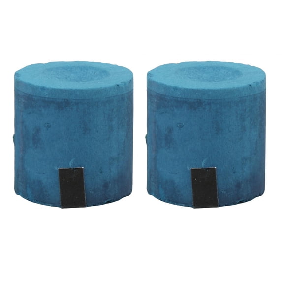 2x Billiard Chalk Gifts Supplies Pool Cue Tip Tools Snooker Round Cue Chalk