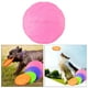 thumbnail image 3 of Discos voladores de entrenamiento de silicona para perros, juguete interactivo para perros, juguete duradero para buscar Rosa 15cm, 3 of 9
