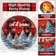 thumbnail image 3 of Set de Fiesta de Navidad gisgfim de 96 Piezas, Platos y Servilletas Desechables, 3 of 7