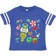 thumbnail image 3 of Inktastic Holiday Nutcracker and Candy for Christmas Boys or Girls Toddler T-Shirt, 3 of 5