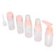 thumbnail image 3 of Botellas de artículos de tocador de viaje, diseño transparente recargable, contenedores de viaje portátiles seguros y ecológicos de amplia aplicación, 3 of 8