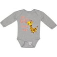 thumbnail image 3 of Inktastic My Gigi Loves Me- Cute Giraffe Boys or Girls Long Sleeve Baby Bodysuit, 3 of 5