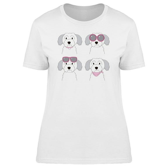 English Sheepdog Fashion Set Tee Women's -Image by Shutterstock