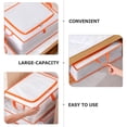 thumbnail image 3 of USHOBE Zipper Design Pillow Storage Bag Transparent Mesh Dustproof 1Pack, 3 of 7