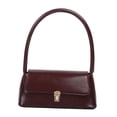 thumbnail image 4 of Bolso de piel sintética para mujer, tipo hobo, ideal para ir al trabajo, citas, compras navideñas., 4 of 8