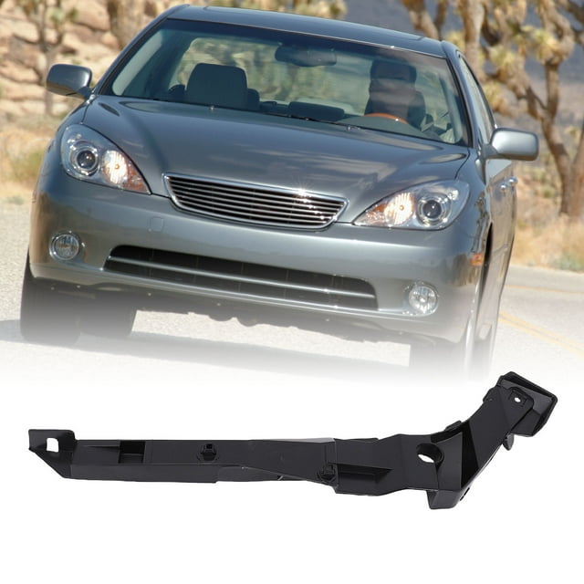 Front Bumper Support Brackets Shockproof Front Bumper Cover Retainer Hold Mount Replacement ES300 ES330, Durable Plastic Material for Enhanced Safety and Longevity