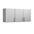 thumbnail image 1 of Prepac Elite 54 inch Wall Cabinet, Light Gray, 1 of 9
