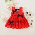 thumbnail image 2 of Godom Kids Dresses Casual Floral Dress Short Sleeve Holiday Dresses Clothes for Kid, 2 of 4