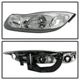thumbnail image 2 of VIPMOTOZ Chrome Housing OE-Style Halogen Headlight Headlamp Assembly For 2001-2002 Saturn SC1 SC2, Driver & Passenger Side, 2 of 6