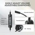 thumbnail image 6 of Wantek Binaural Corded USB Headset with Skype, Super Lightweight, Ultra Comfort, 6 of 8