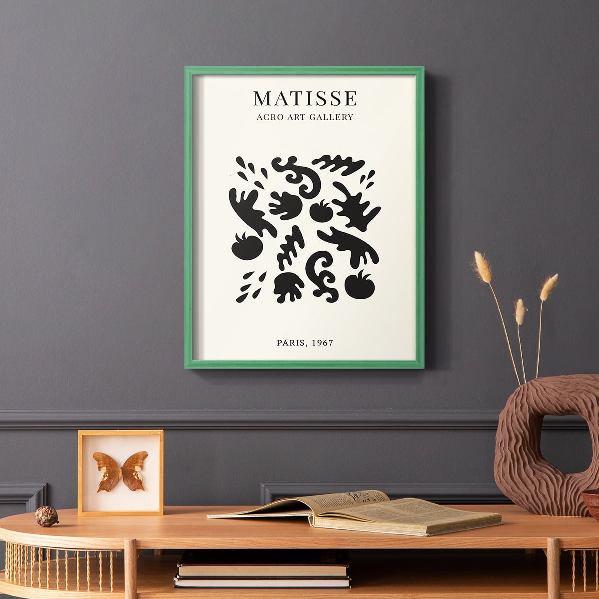 Matisse LXIII Framed Print - Solid Wood