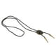 thumbnail image 3 of Bolo Tie Rodeo perfecl PU Collar con Colgante de Cordón cuero para Hombres Mujeres Estrella Bronce antiguo, 3 of 7