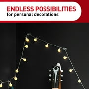 Command Mini Wall Hooks, Clear, Damage Free Decorating, Six Hooks and Eight Command Strips