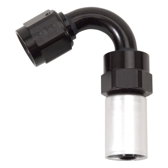 Russell #8 120 Deg Hose Fitting P/C Crimp-On