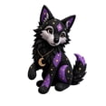 thumbnail image 2 of Halloween Stuffed Animal Sewing Kit, 8 Inch Halloween Craft Kits Halloween Plush Wolf with Star and Moon Details Complete Sewing Supplies for Adults Teenagers Diy Halloween Home, 2 of 7
