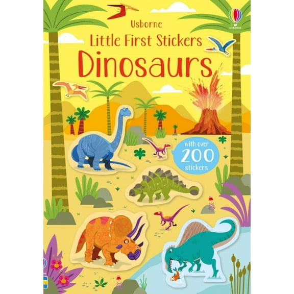 Little First Stickers Dinosaurs (Paperback)