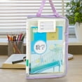thumbnail image 5 of FYTPOV A3 Thick Document Bag Transparent Test Paper Storage Bag Art Paper Storage Bag A4 Material Storage Tote Bag, 5 of 5